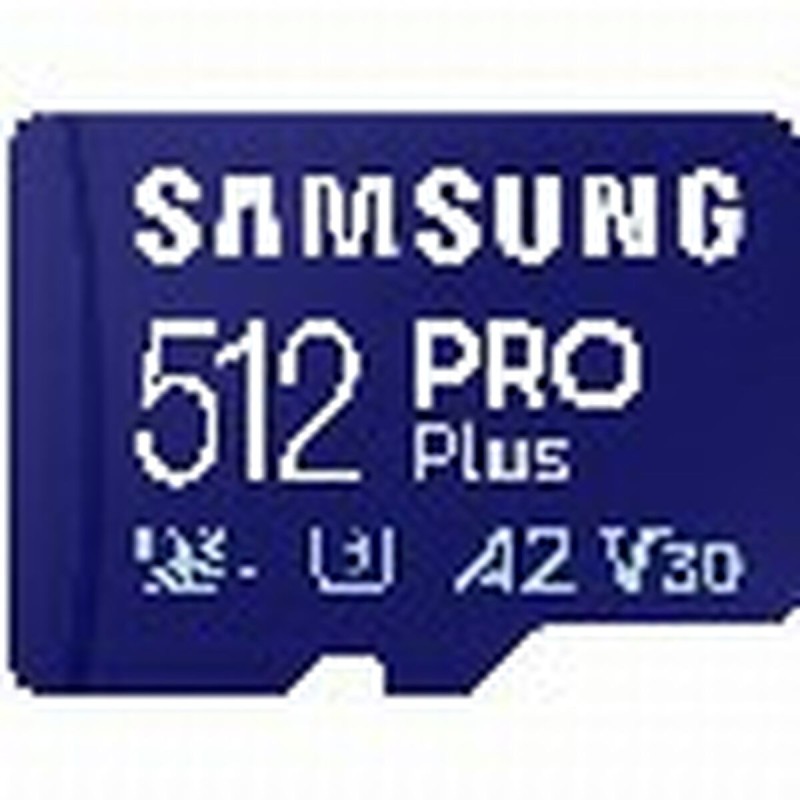 Carte Mémoire Micro SD avec Adaptateur Samsung MB-MD512SA/EU 512 GB