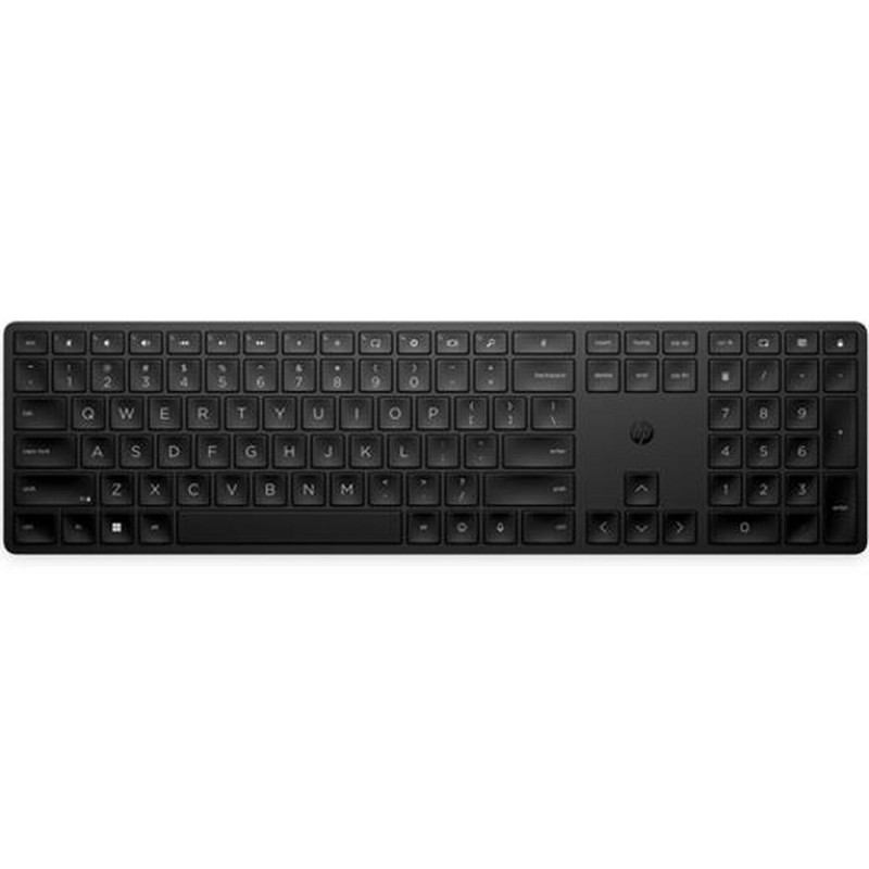 Clavier sans fil HP 4R177AA Espagnol Qwerty Noir