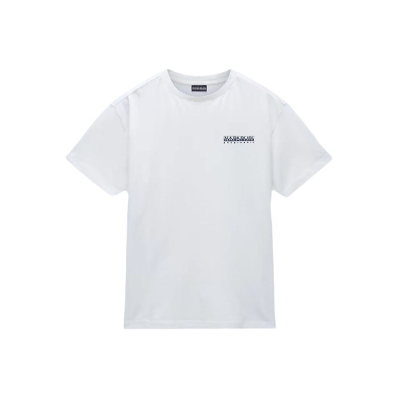 T-shirt à manches courtes homme Napapijri S-Linth Ss Blanc