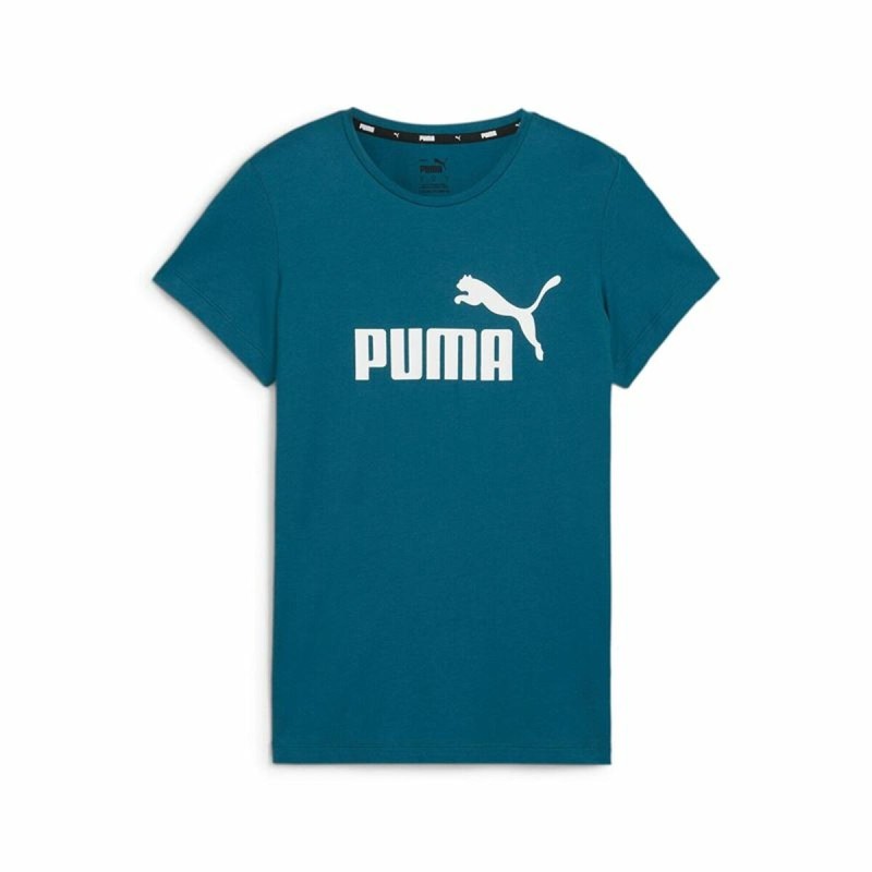 T-shirt à manches courtes femme Puma Bleu