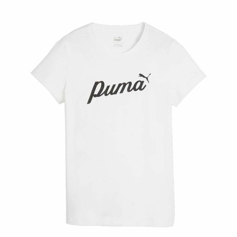 T-shirt à manches courtes femme Puma Essentials+ Script