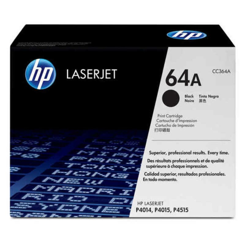 Toner original HP 64A Noir