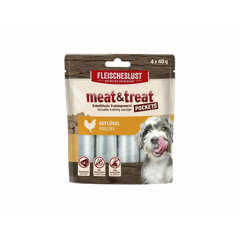 Snack pour chiens Fleischeslust 24078_40_A Poulet