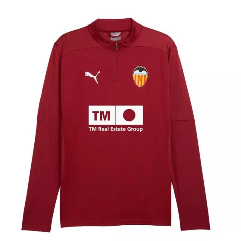 Sweat-shirt d'Entraînement pour Adultes Puma Valencia CF 24/25 Training Blanc