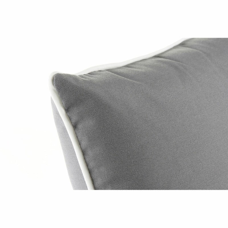 Coussin DKD Home Decor Gris (40 x 10 x 40 cm)