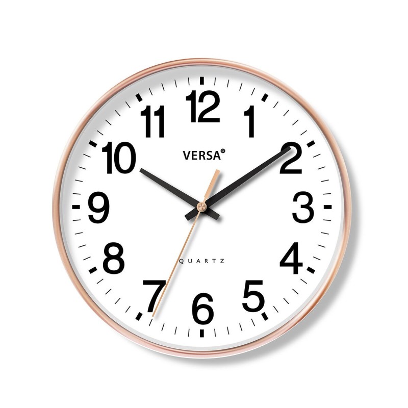 Horloge Murale Versa Blanc Plastique 4