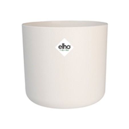 Pot Elho Ø 34 cm Blanc polypropylène Plastique Rond Moderne