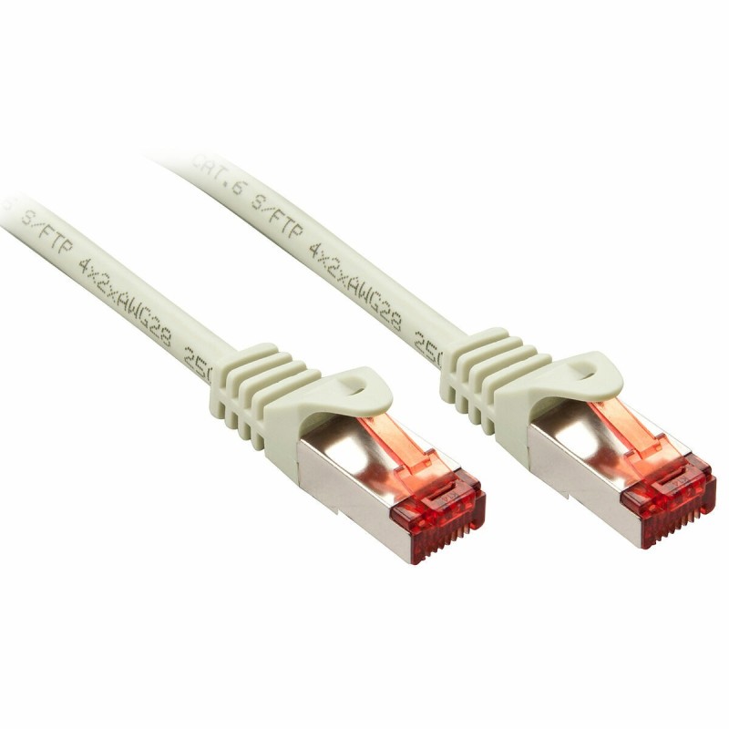 Câble RJ45 Catégorie 6 FTP Rigide LINDY 47343-LND Gris 1,5 m