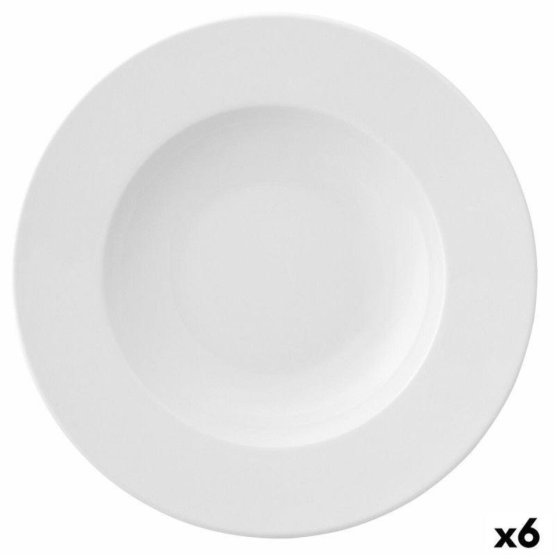 Assiette creuse Ariane Prime Céramique Blanc (Ø 26 cm) (6 Unités)