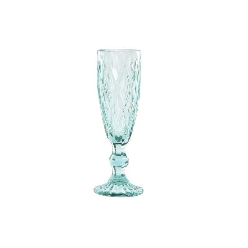 Verre DKD Home Decor Verre Turquoise (150 ml)