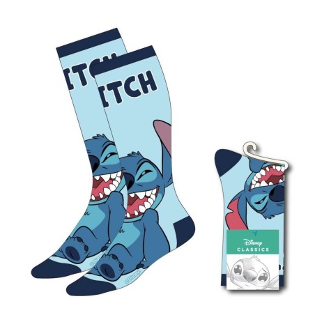 Chaussettes Stitch Bleu clair (36-43)