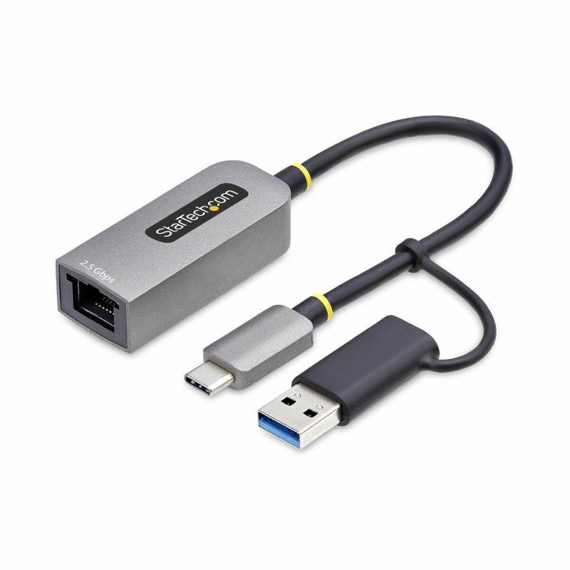 Câble USB Startech U2GA-USB-C-ETHERNET Gris