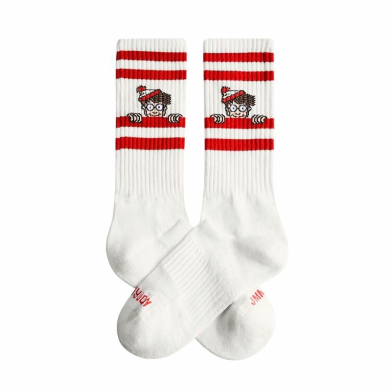 Chaussettes Jimmy Lion Athletic Wally Blanc 41-46