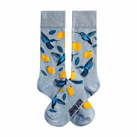 Chaussettes Jimmy Lion Birds Lemons Bleu clair 41-46