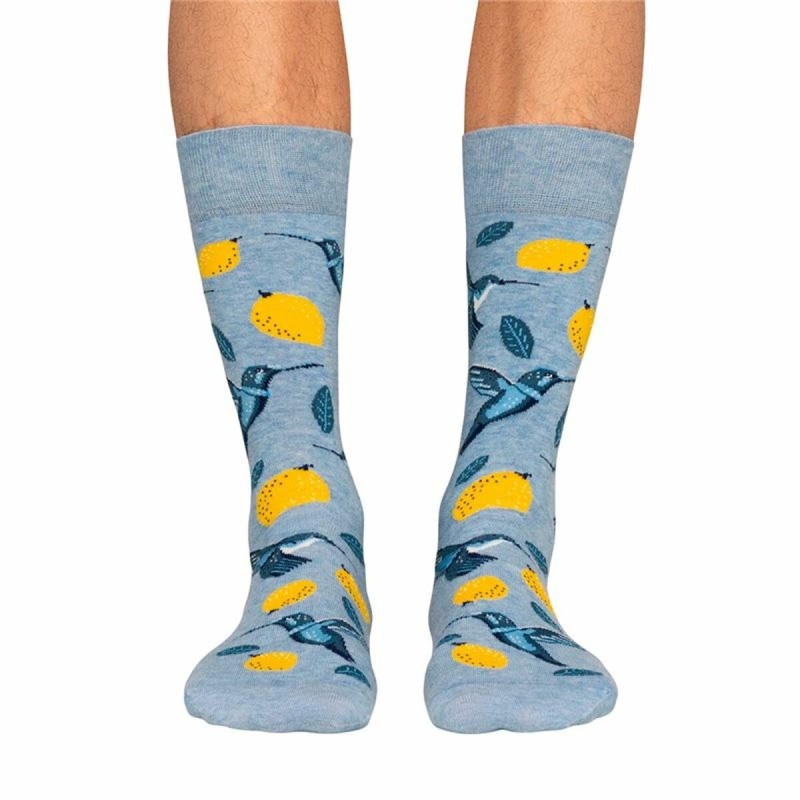 Chaussettes Jimmy Lion Birds Lemons Bleu clair 41-46