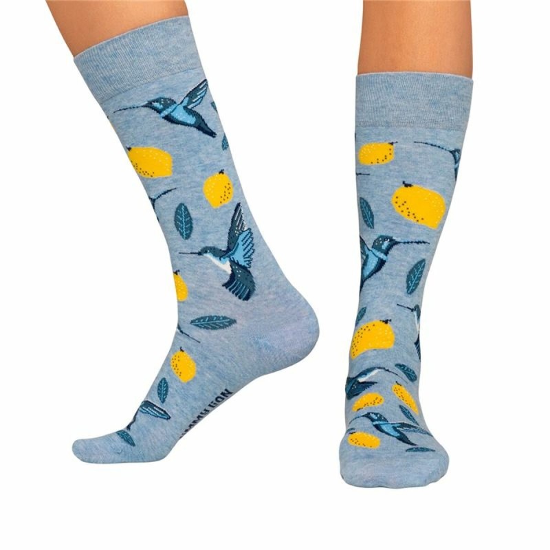 Chaussettes Jimmy Lion Birds Lemons Bleu clair 41-46