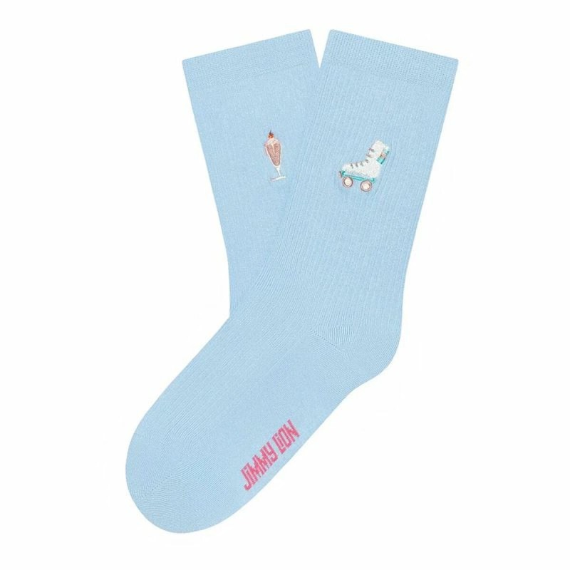 Chaussettes Jimmy Lion Rollin’ Ice Cream Bleu 36-41