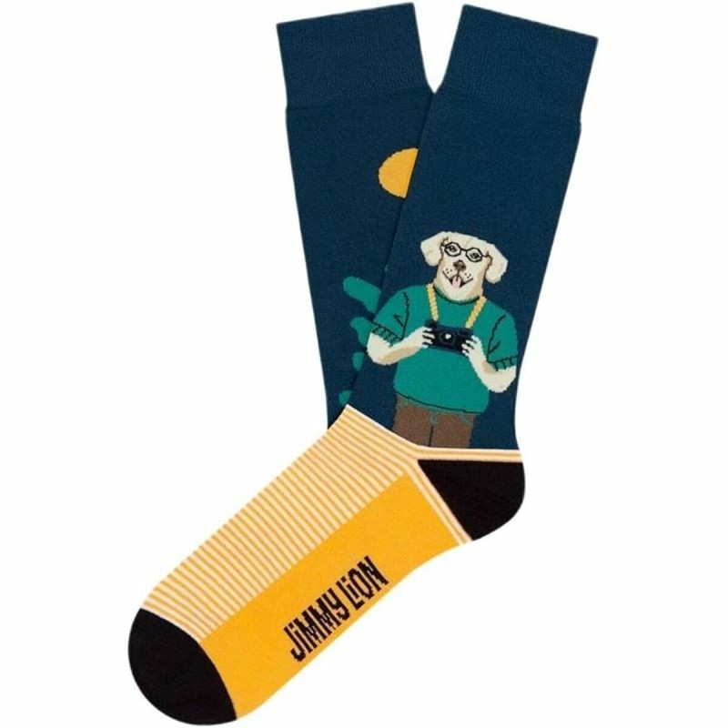 Chaussettes Jimmy Lion The Photographer Bleu foncé 36-40