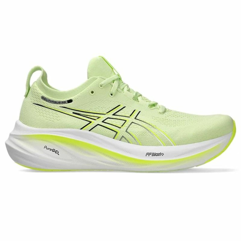 Chaussures de Sport pour Homme Asics Gel-Nimbus 26 Vert Vert citron