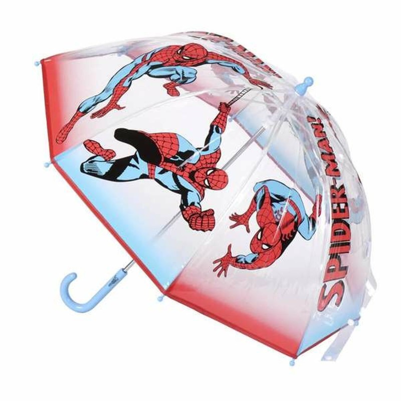 Parapluie Spider-Man Ø 71 cm Bleu 45 cm