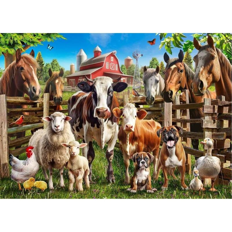 Puzzle Educa Ferme 500 Pièces