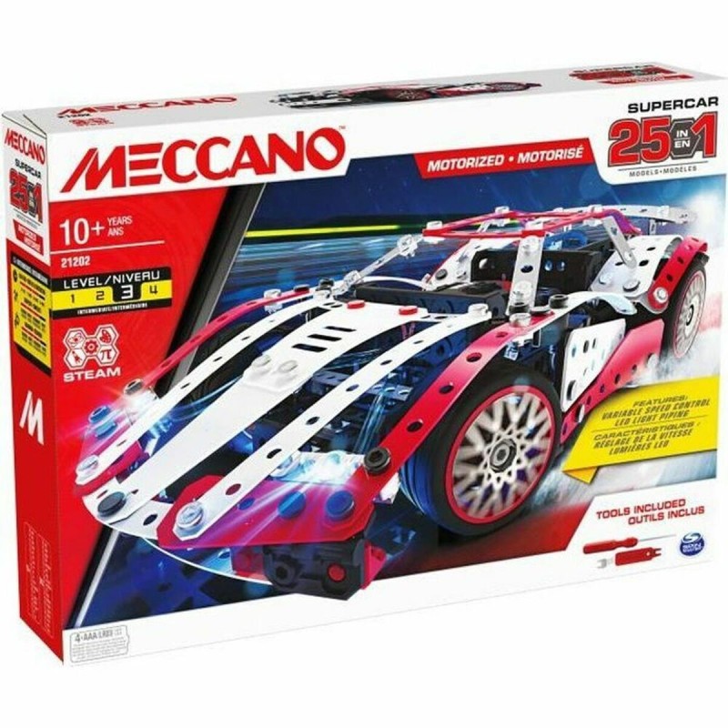 Playset Meccano Supercar 347 Pièces