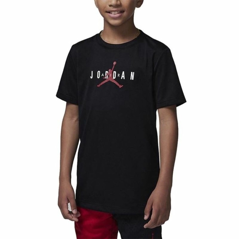 T shirt à manches courtes Enfant Jordan Jumpman Sustainable Noir