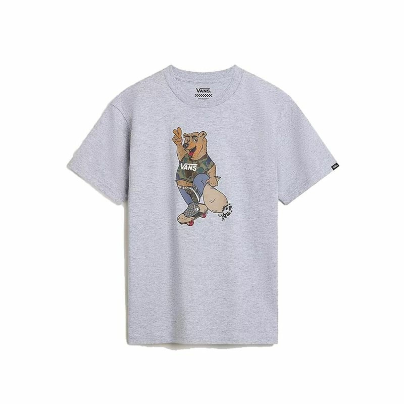 T shirt à manches courtes Enfant Vans Peace Oso Crew Gris