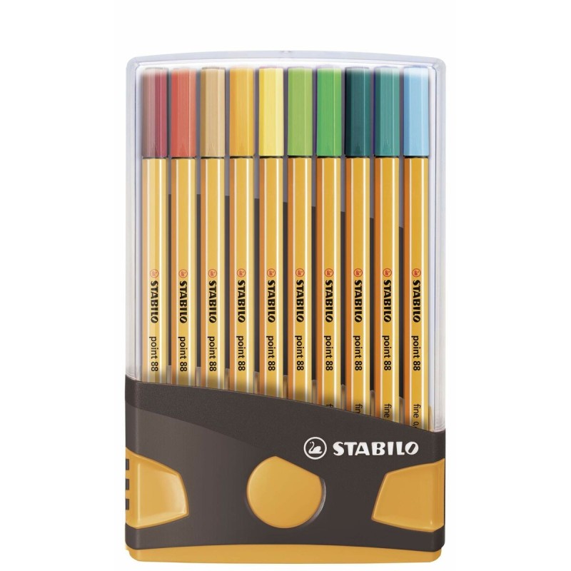 Ensemble de Marqueurs Stabilo Point 88 Coffret Multicouleur