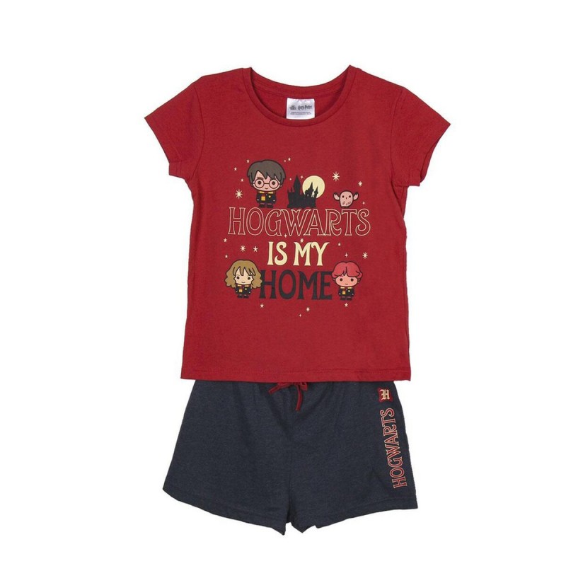 Pyjama Enfant Harry Potter Rouge