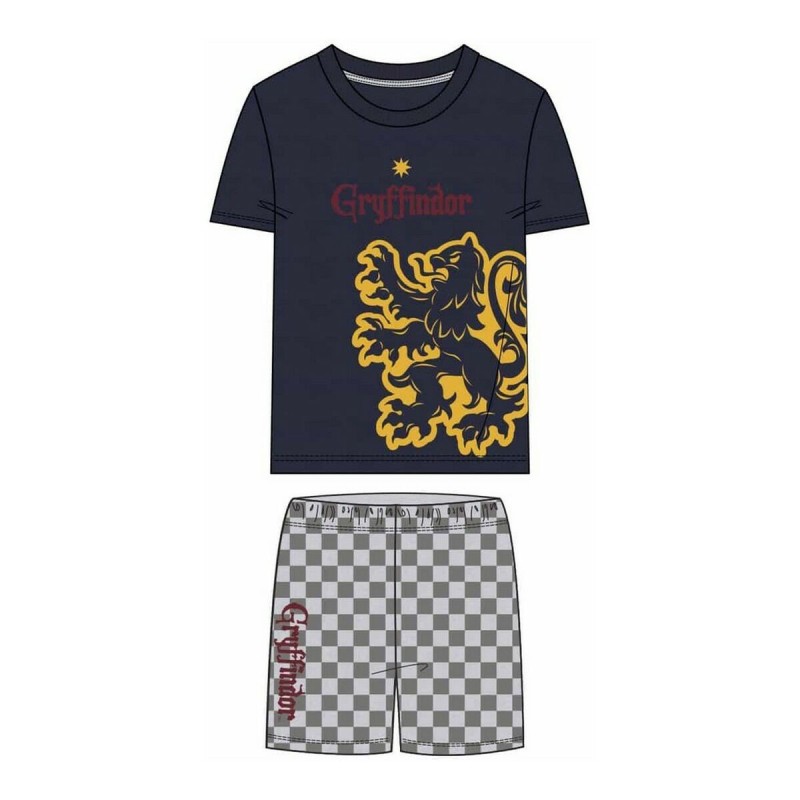 Pyjama Enfant Harry Potter Gris