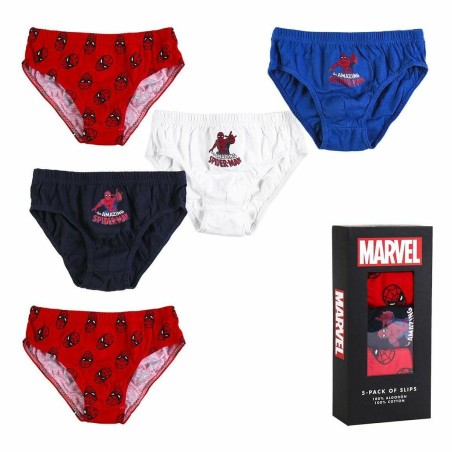 Lot de slips Spider-Man 5 Unités Multicouleur