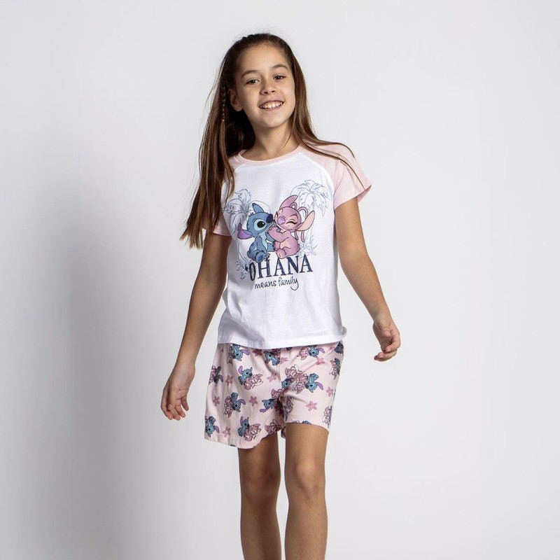 Pyjama Enfant Stitch Rose