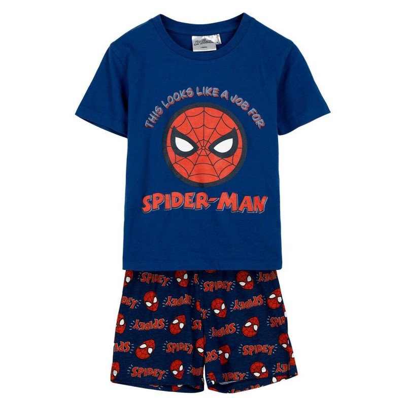 Pyjama Enfant Spider-Man Bleu