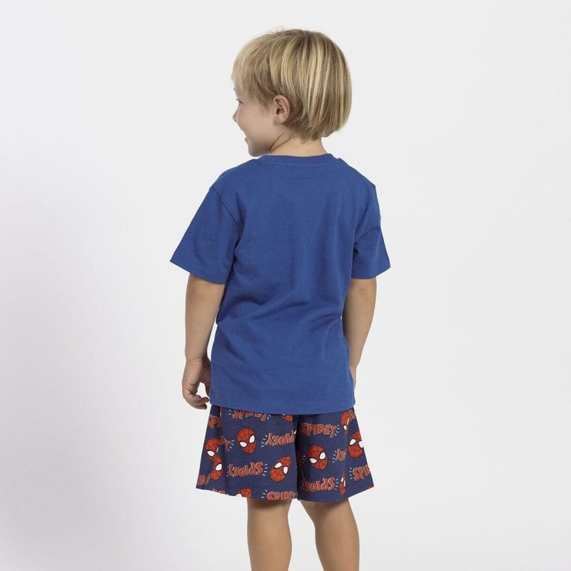 Pyjama Enfant Spider-Man Bleu