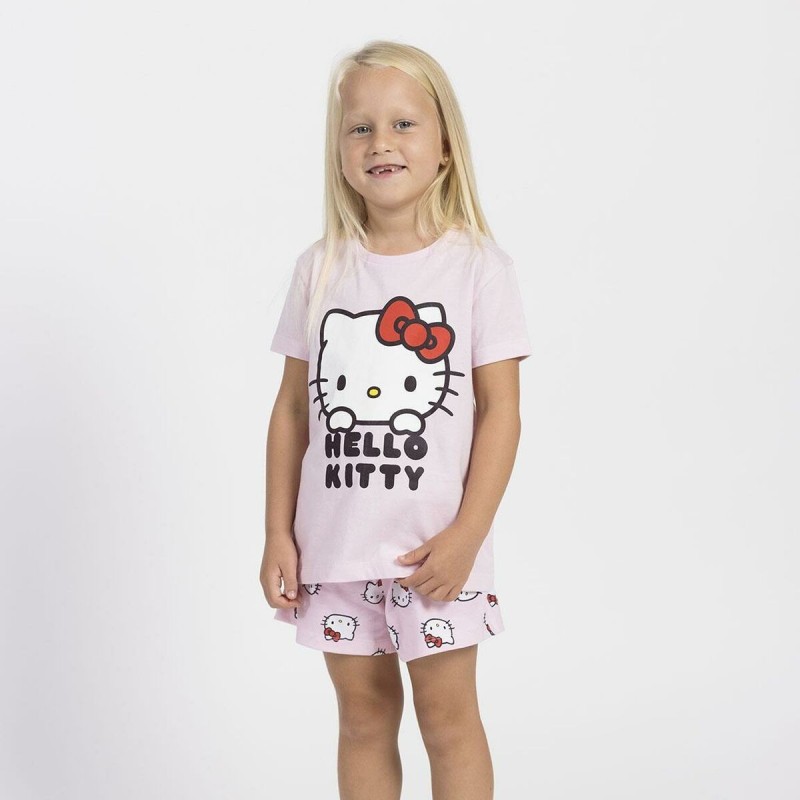 Pyjama D'Été Hello Kitty Rose