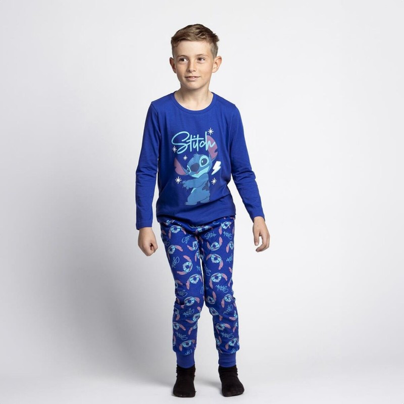 Pyjama Enfant Stitch Bleu foncé