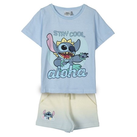 Pyjama Enfant Stitch Bleu clair