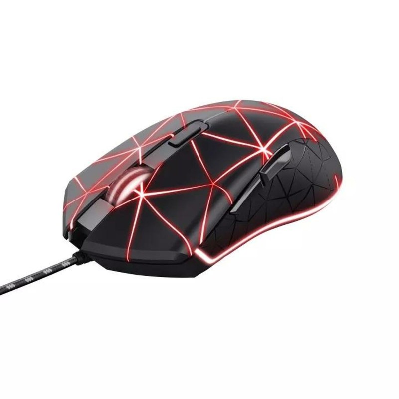 Souris Gaming Trust Noir Rouge 4000 dpi