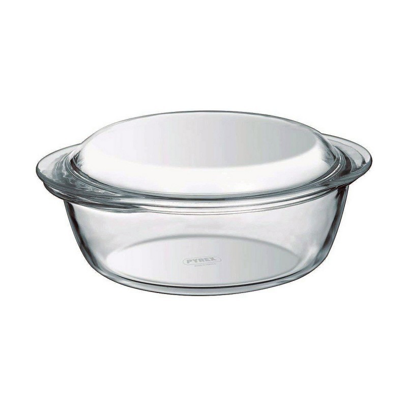 Casserole avec Couvercle Pyrex Essentials Transparent verre 2