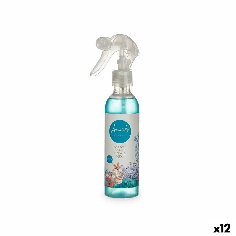 Désodorisant Acorde 4-D-AR Océan 200 ml (12 Unités)