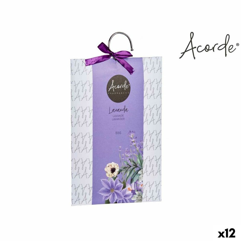 Sachets aromatiques Acorde 1804228 Lavande 55 g (12 Unités)