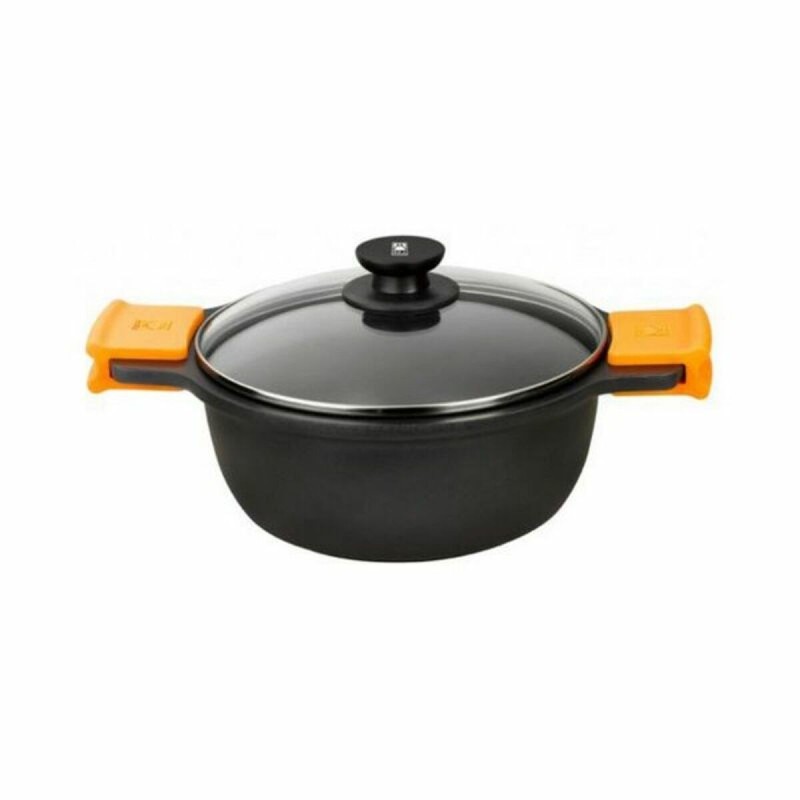 Casserole BRA A270320 (20 cm) Noir Métal Aluminium Aluminium forgé Aluminium fondu Ø 20 cm 2 L 3 L