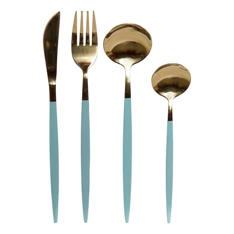 Set de couverts DKD Home Decor Finition brillant (16 pcs)