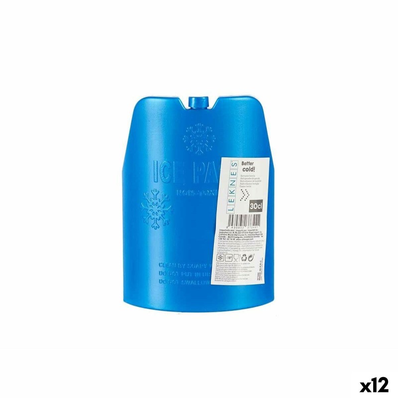 Refroidisseur de Bouteilles Leknes TK22300 Bleu Polyéthylène 300 ml 12 x 17 x 4