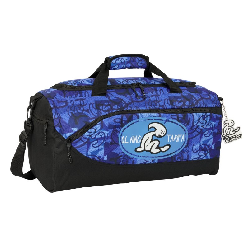 Sac de sport El Niño Roller Bleu Noir 50 x 25 x 25 cm