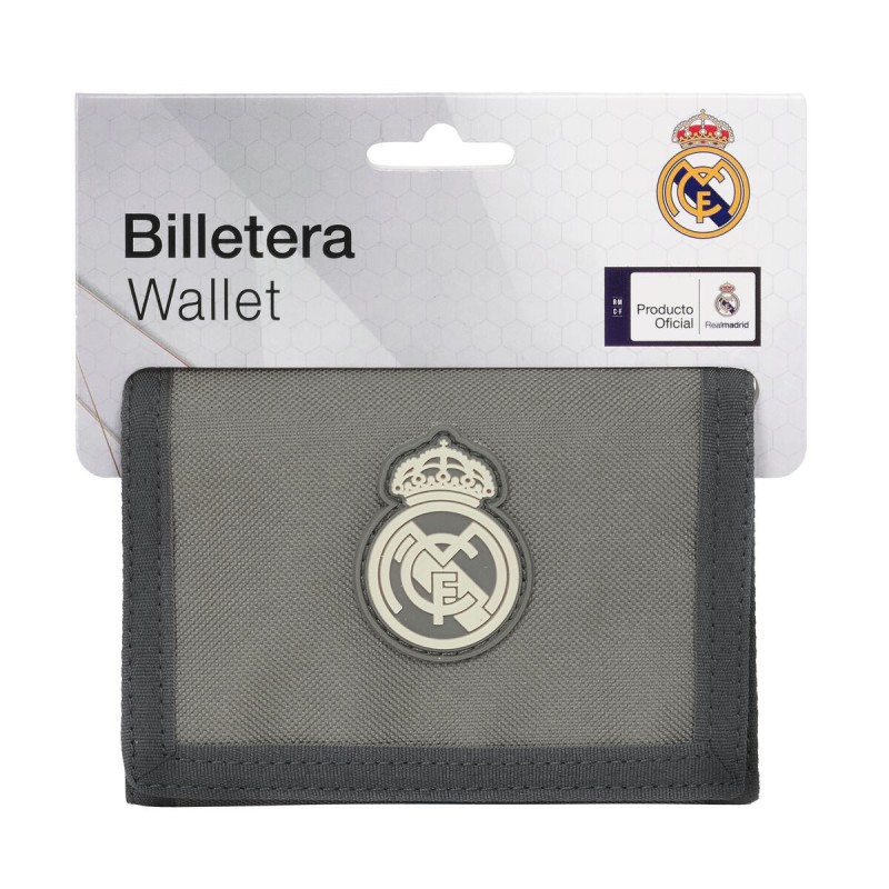 Portefeuille Real Madrid C.F. Real Madrid Gris 12