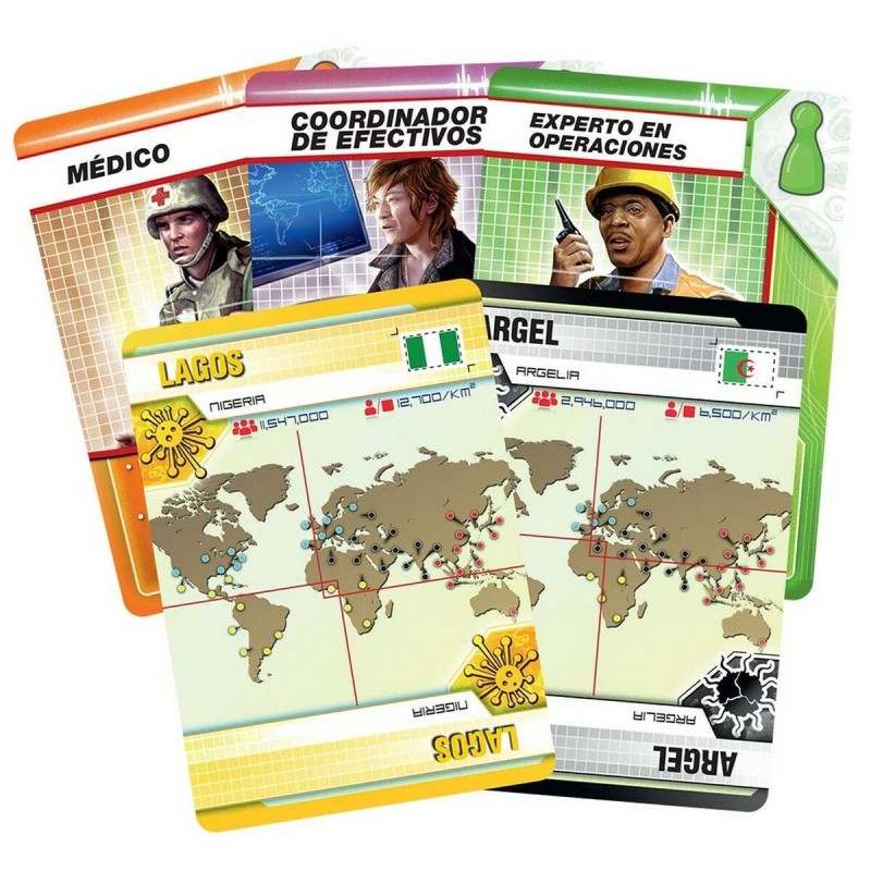 Jeu de société Pandemic Asmodee ZM7101ES (ES)