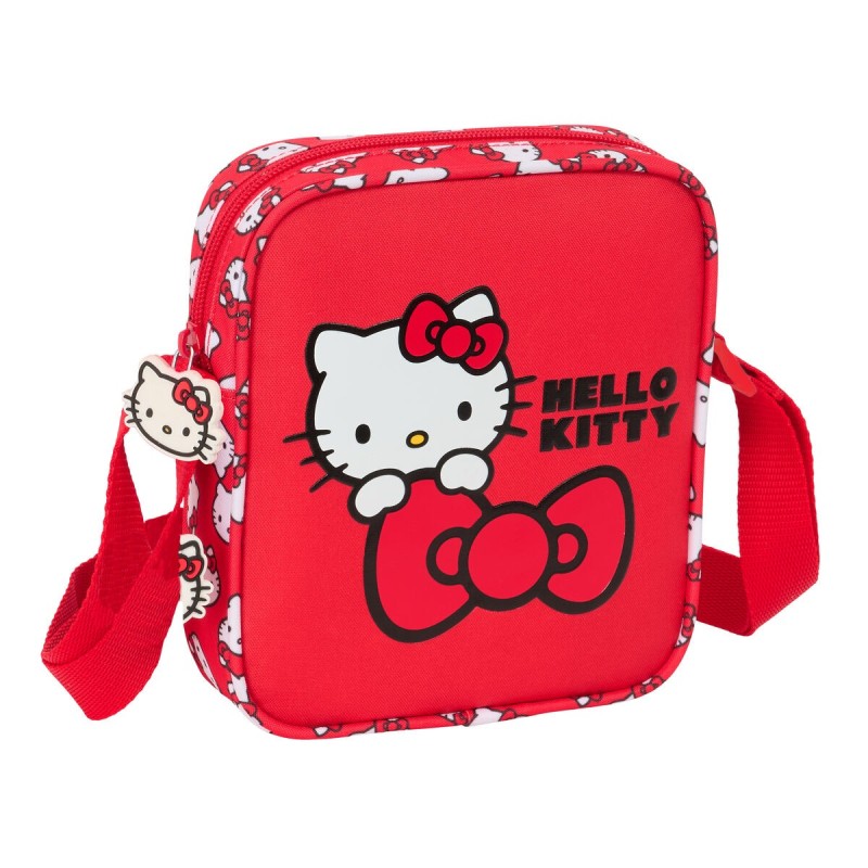 Sac à Bandoulière Hello Kitty Iconic Rouge 16 x 18 x 4 cm