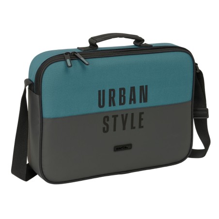 Cartable d'école Safta Urban style Bleu Gris 38 x 28 x 6 cm